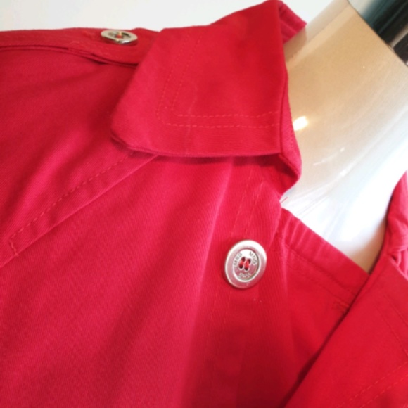 Mango lightweight red jacket, US size XXS - Picture 7 of 8